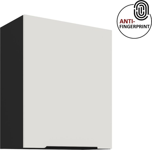 Küchen Hängeschrank ARIA Weiss Matt mit Einlegeböden Breite: 60 cm, Höhe: 72 cm - Bild 1