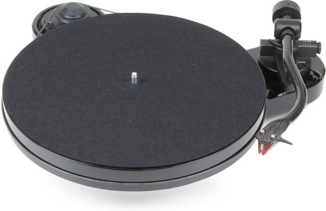 Pro-Ject RPM-1 Carbon 2M Red Plattenspieler in Schwarz Hochglanz - Bild 1