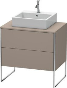 Duravit Waschtischunterschrank XSquare mit 2 Auszügen, stehend, B/T/H: 80 x 54,8 x 77,8 cm - Bild 1