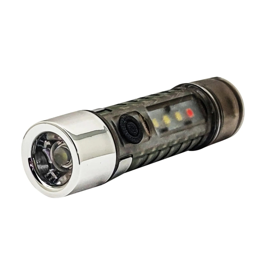 LED's Work Akku-Taschenlampe mit LED, 120 lm, 5000 K Kaltweiß, IPX4, Schwarz - Bild 2