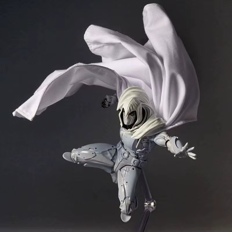 Kaiyodo Moonlight Knight Marvel Comics bewegliches Spielzeugmodell aus Kunststoff - Bild 2