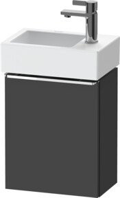 Duravit Waschtischunterschrank D-Neo in Weiß Matt mit 1 Tür, Wandmontage, B: 36,4 cm, T: 22,2 cm, H: 44,0 cm - Bild 1