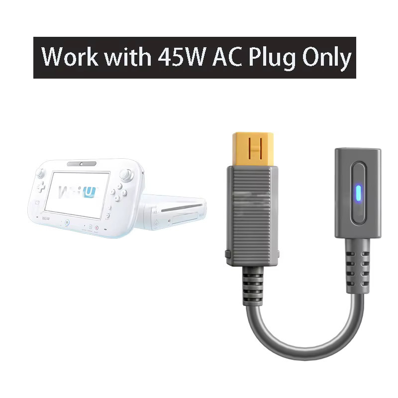 OULLX 45W Typ-C PD Ladekabel für Nintendo Wii U in Grau - Bild 3