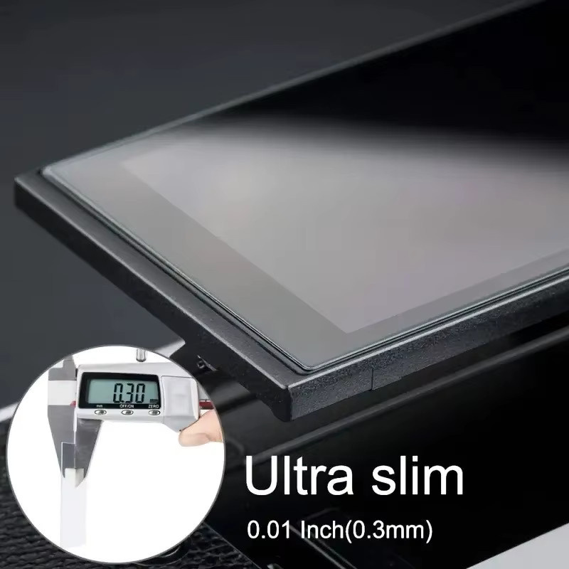 3er-Pack Displayschutzfolie aus gehärtetem Glas für Panasonic LUMIX DC-TZ99, ZS99, S1H, S1RM2, FZ85D, FZ1000 II, TX2 und LX100 II, transparent - Bild 4