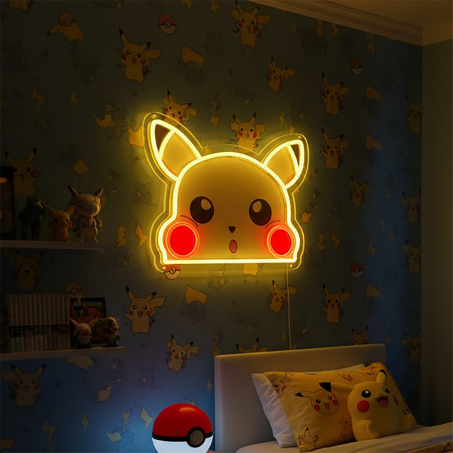 Bandai Anime Neon LED Acryl Licht One Piece Kunstwerk in Gelb und Transparent für dein Zuhause - Bild 1