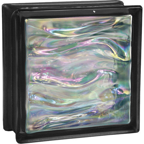 Fuchs Design Glasbaustein in Schwarz, B: 19,0 cm, H: 19,0 cm - Bild 2