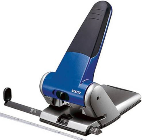 Leitz Registraturlocher 5180 Blau für DIN A3 mit 65 Blatt Kapazität - Bild 1
