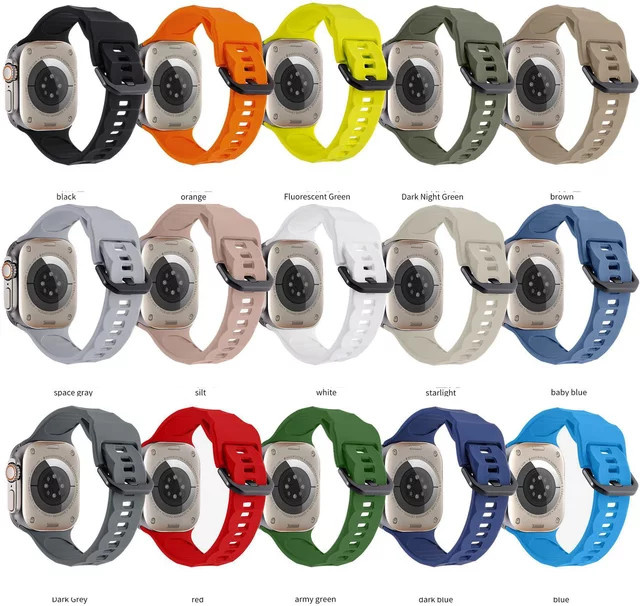 FancyWrist Uhrenarmband Silikon, Sportarmband - Bild 1