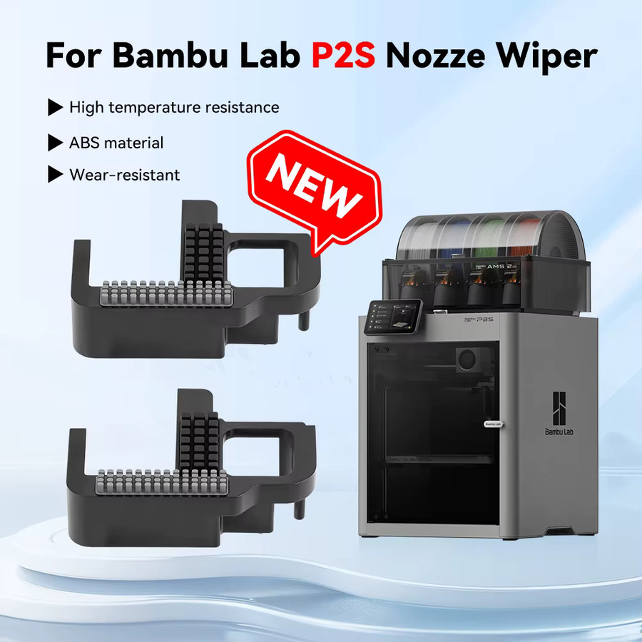 YUNSN 3D Silikonbürste Düsenreiniger für Bambu Lab P2S in Schwarz zur Hotend-Reinigung für FDM 3D-Drucker - Bild 5