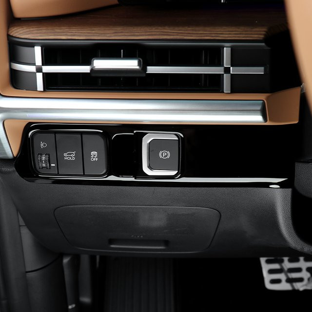 Schutzhülle für den Scheinwerfer-Einstellschalter Panel Rahmen für Hyundai Santa Fe MX5 2024 2025 - Bild 1