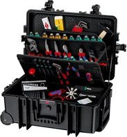 Knipex Werkzeugkoffer Robust45 Move Mechanik, 90-teiliges Werkzeug-Set, B/H/T: 69,0 x 42,8 x 26,3 cm - Bild 1