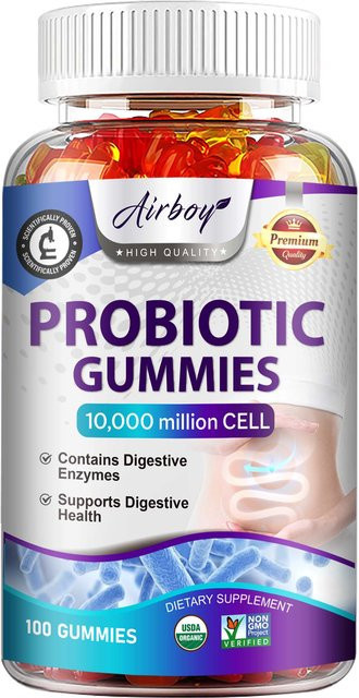 Airboy Probiotische Gummibärchen, Unisex - Bild 1