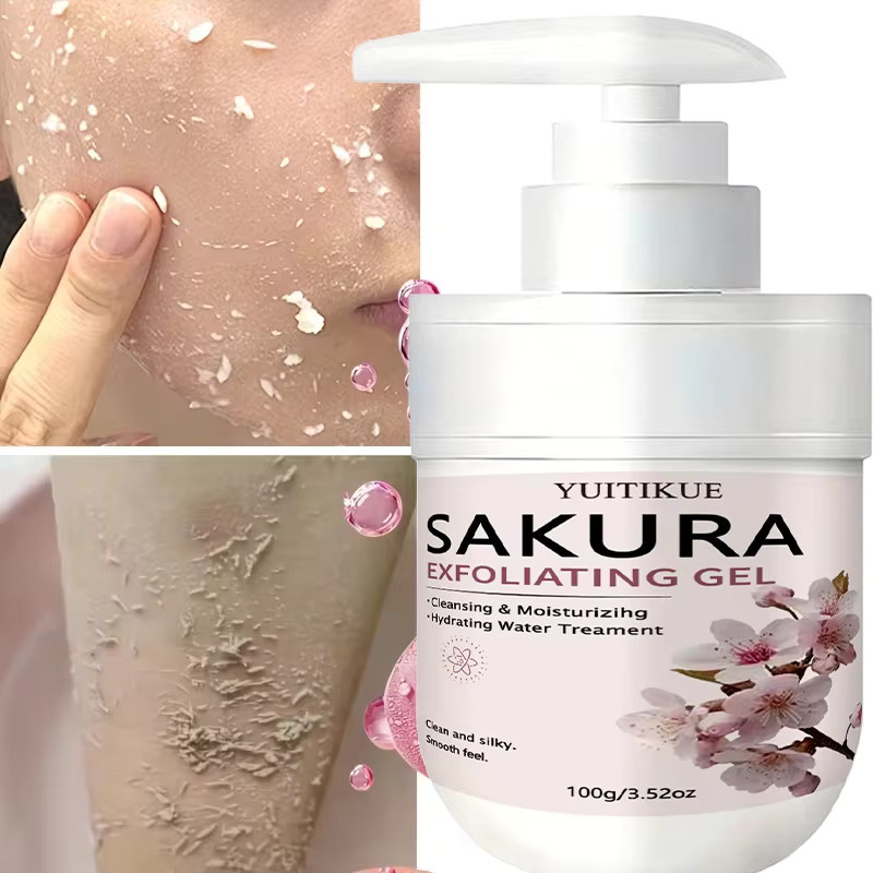 YUITIKUE Sakura Peeling-Gel, 100g, Unisex - Bild 2