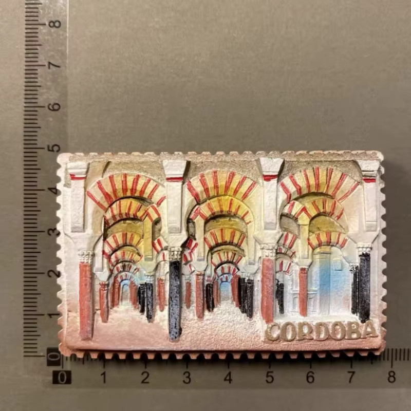3D Harz Kühlschrankmagnet Spanien Stadt Souvenir für deine Heimdekoration - Bild 3