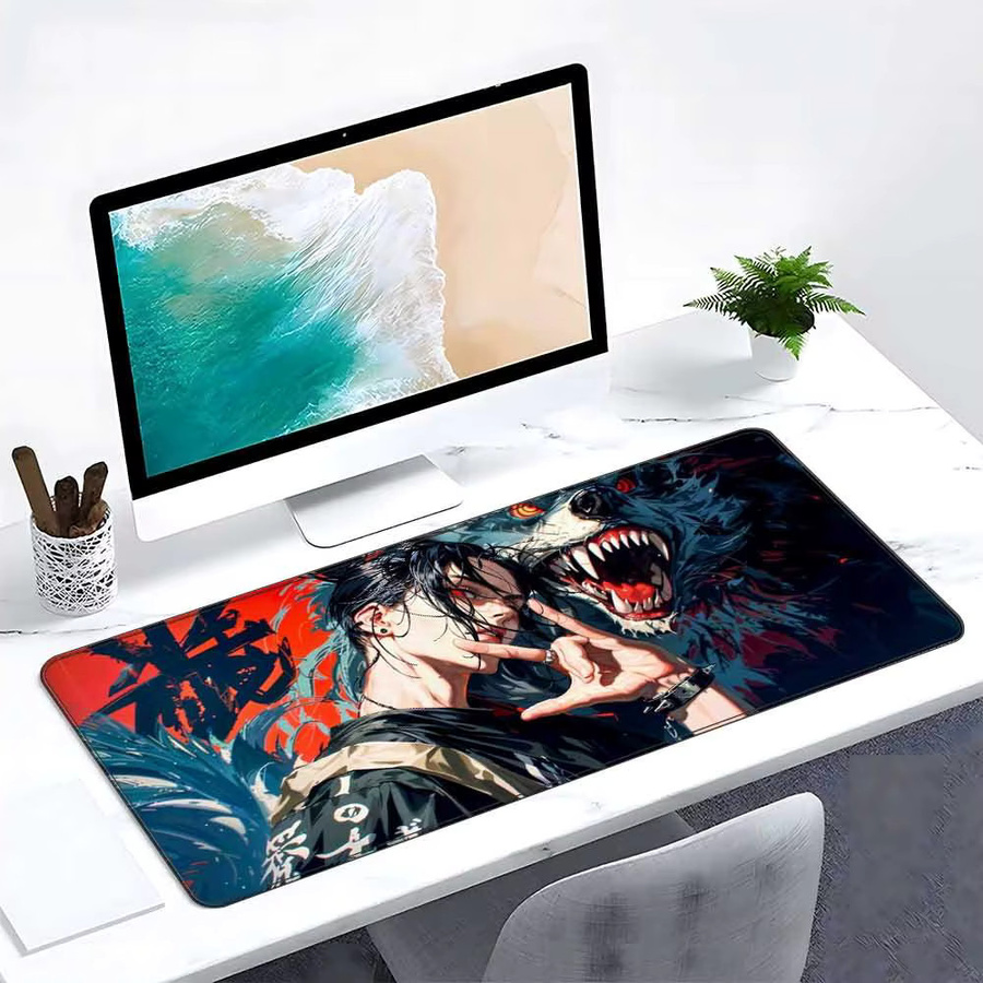 Mairuige Anime Mauspad Multicolour Schreibtischunterlage für Gaming und Tastatur - Bild 2