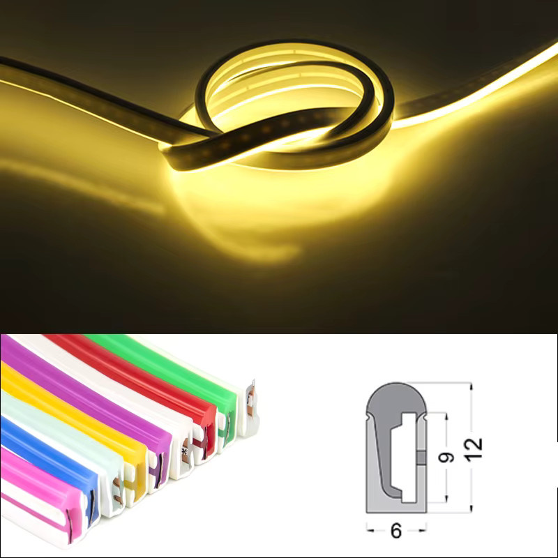 Lebeisenf LED Neon Flex Band RGB, wasserdicht, 12V DC, Silikon, flexibel - Bild 2