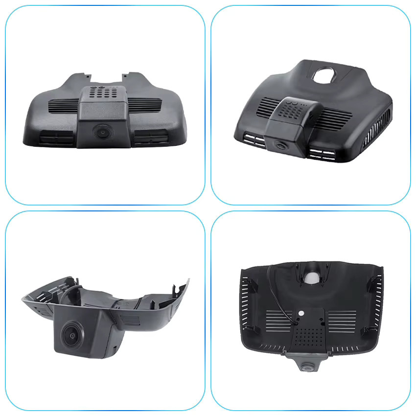 CARBAOHUI 4K UHD Dashcam mit WLAN für Mercedes Benz E-Klasse W212 W213, C-Klasse W205 S205 und GLC X253, Schwarz - Bild 4