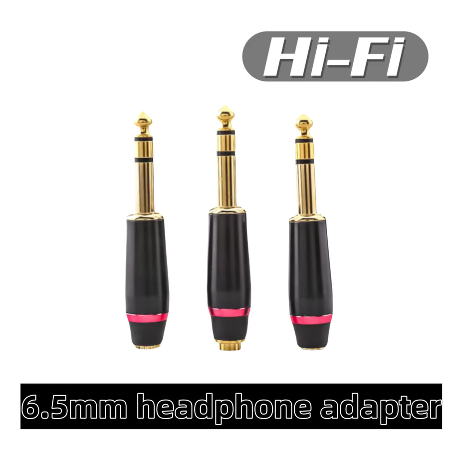 Audiostream HiFi-Adapter Vergoldeter 6,35mm Stecker auf 3,5mm Buchse Symmetrischer Stereo-Konverter für DAC und Verstärker - Bild 2