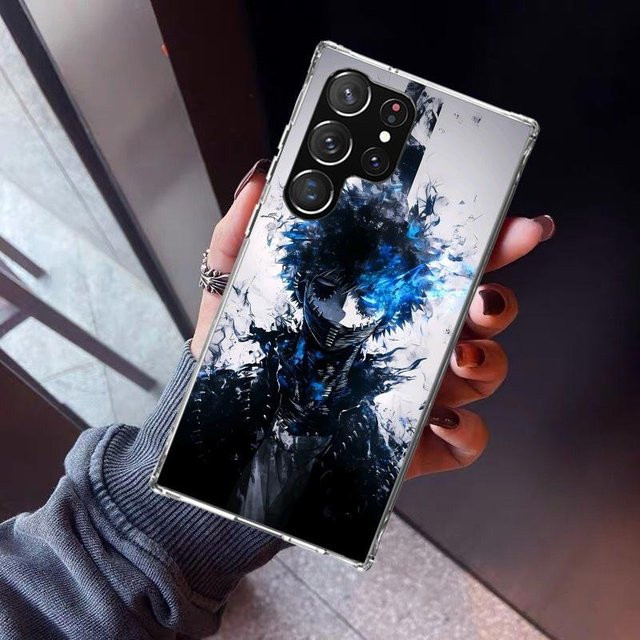 Dabi MHA My Hero Academia Handyhülle für Samsung Galaxy S26 S25 S24 S23 S22 S21 S20 Serie, Weiche TPU Rückseite Hülle, Multicolour - Bild 1