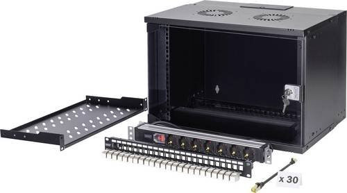 Digitus SOHO Pro Netzwerkschrank 19 Zoll 7 HE Schwarz B: 540 mm, T: 400 mm - Bild 2