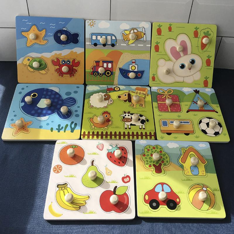 Linyi toy Holzpuzzle Bunt / Mehrfarbig ab 3 Jahren - Bild 2