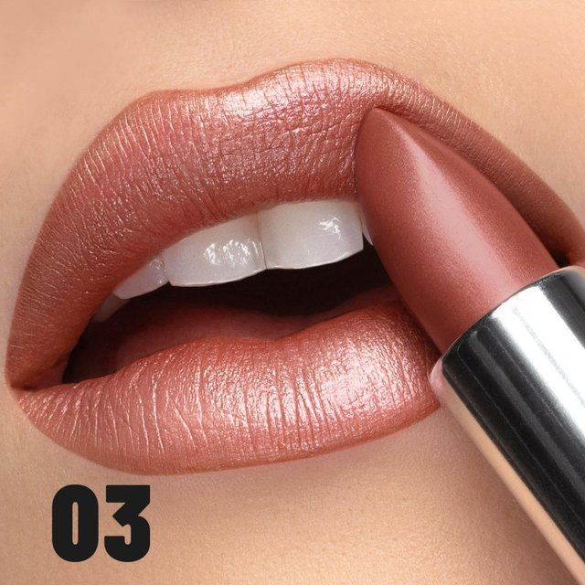 Beauty Every Day Lippenstift, 03, Rosa, Metallisch - Bild 1