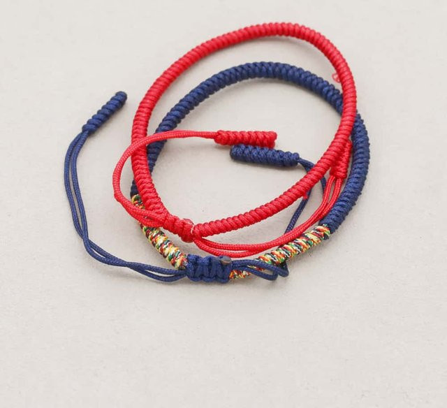NEIPO Armband, Baumwollseil, Bunt, Unisex - Bild 1