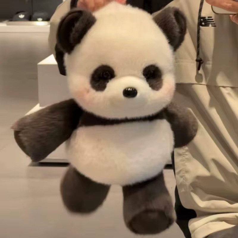 Chiikawa Kawaii Laufender Panda Plüschpuppe, Stofftier - Bild 4