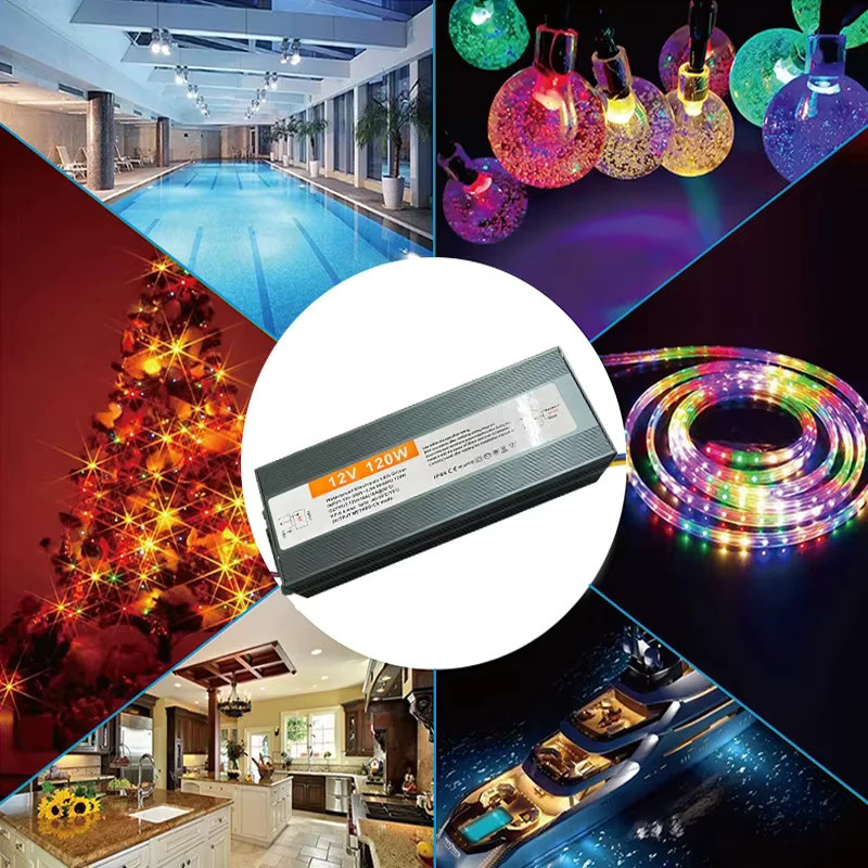Vusum IP67 Wasserdichtes LED-Netzteil LED-Treiber AC110V-220V zu DC 12V-24V Außenadapter - Bild 4