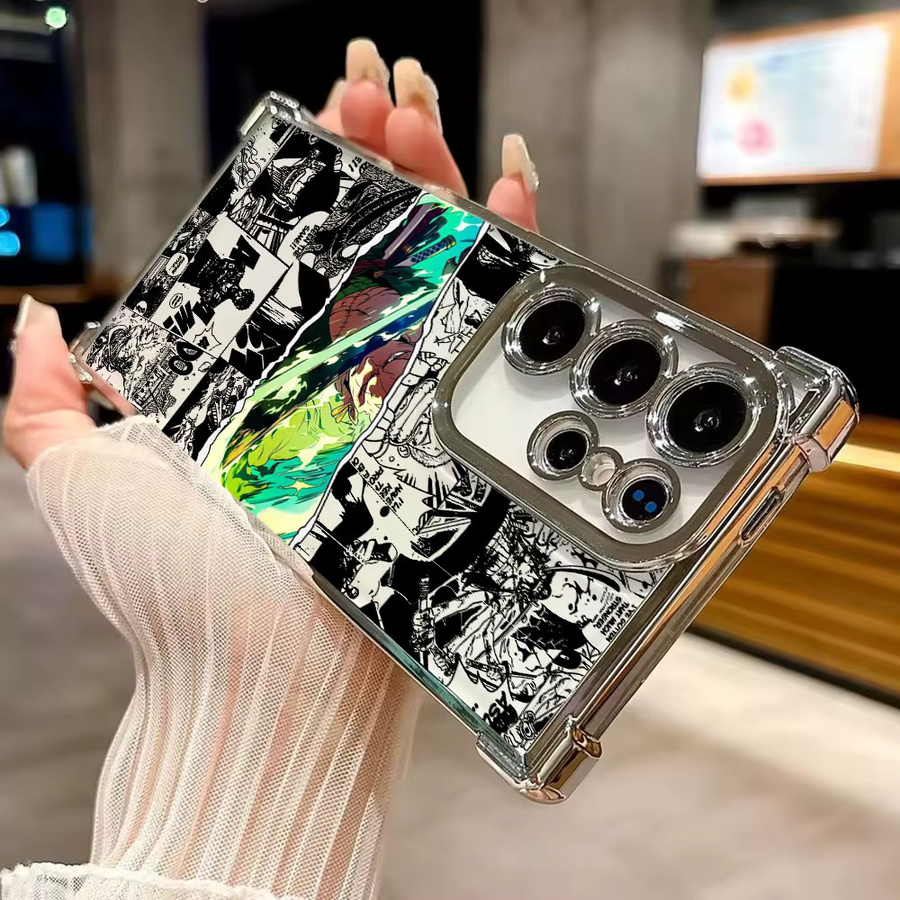 One Piece Anime Handyhülle für Samsung Galaxy S26 Ultra S25 S24 S23 S21 S20 FE Plus 5G Multicolor - Bild 3