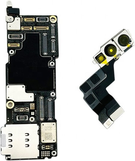 Apple iPhone Motherboard für iPhone 11 bis 15 Pro Max, iCloud-entsperrt, Farbe: Schwarz, Kapazität: 128 GB - Bild 1