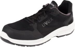 Uvex Sicherheitshalbschuh uvex 1 S1 in Schwarz/Weiß, Schuhgröße 52 - Bild 2