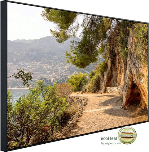 papermoon Infrarotheizung EcoHeat Weg Cap Cap Martin in Bunt mit Matt-Effekt, App-Steuerung und Überhitzungsschutz - Bild 1