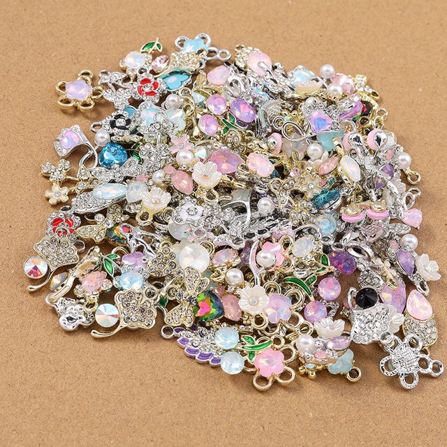 Tenande Charms-Anhänger, Kristall, Bunt, Unisex - Bild 1