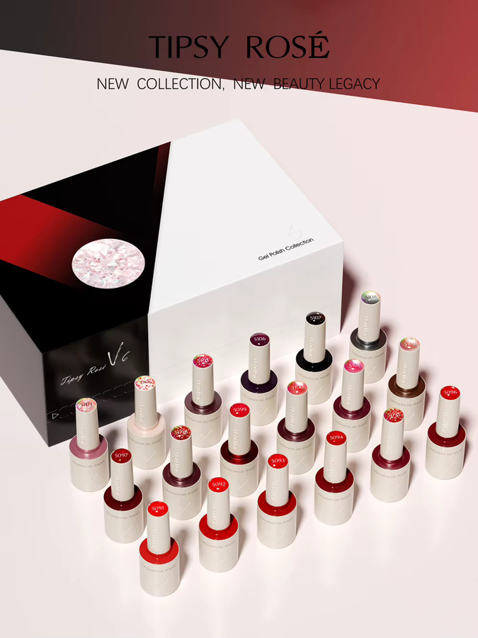 VENALISA V6 Gel Nagelset, 10 ml, Vegan - Bild 2
