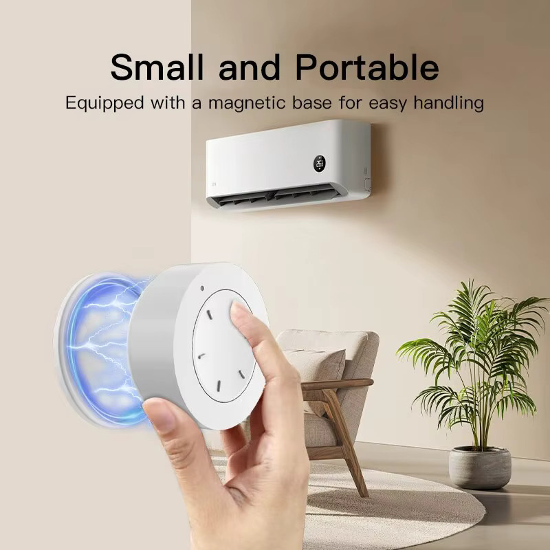 HIMOJO ZigBee Smart-Drehknopfschalter in Weiß: DIY Funk-Szenen-Taste und drehbarer Dimmer für Tuya-Geräte zur Hausautomatisierung und Fernsteuerung - Bild 5