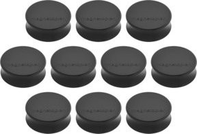 Magnetoplan Ergo-Magnete Large, schwarz, 10er Pack - Bild 4