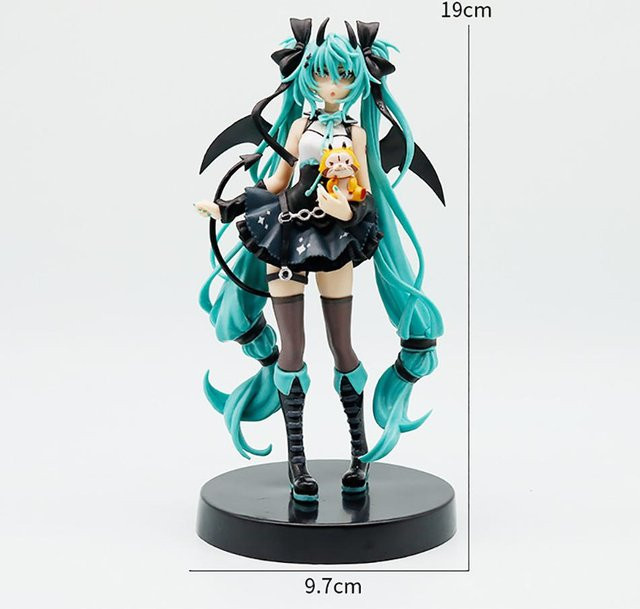 Yiran toy 1 Hatsune Miku Actionfigur Kleiner Teufel Waschbär PVC - Bild 1