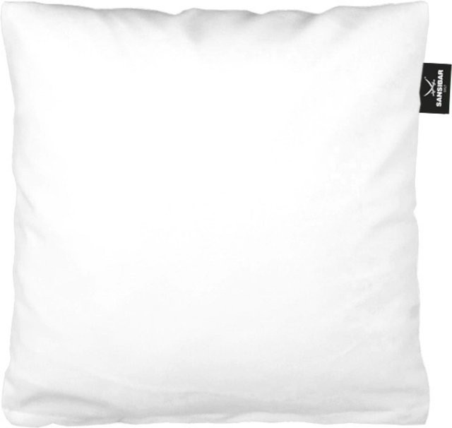 Kissenbezug SANSIBAR Jersey aus Baumwolle, Weiß, 40 x 40 cm - Bild 1