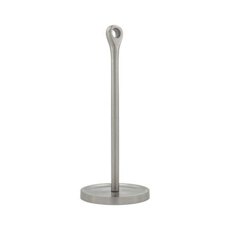 House Doctor Küchenrollenhalter Eden aus Metall in Silber, B: 14 cm, H: 36 cm