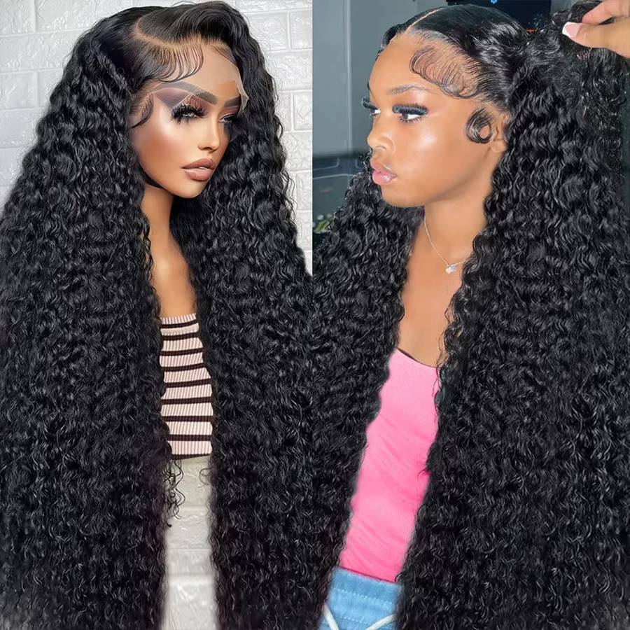 Lumiere Hair Virgin Raw Deep Afro Kinky Curly Bundles, 100 % Echthaar, Super Double Drawn, Unisex - Bild 5