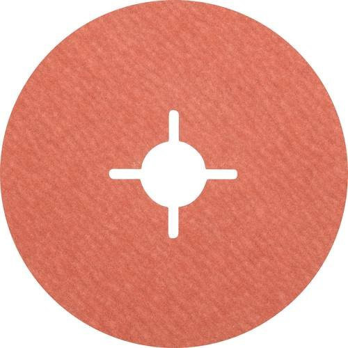 PFERD A-COOL Fiberscheibe Korund für kühlen Schliff auf Edelstahl, Durchmesser: 125 mm, Körnung: 150, Farbe: Rot, 25 Stück - Bild 1