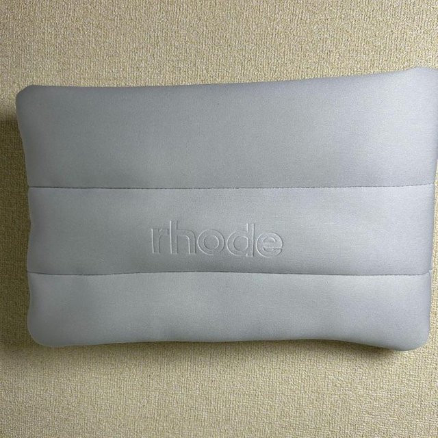 Rhode Make-up-Organizer-Tasche, grau, Unisex, 32x19cm - Bild 1