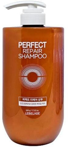 LEBELAGE Perfect Repair Shampoo, 500 ml, für trockenes und strapaziertes Haar - Bild 1