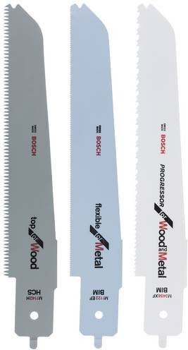 Bosch Stichsägeblatt-Set für PFZ 500 E, 3-teilig - Bild 1