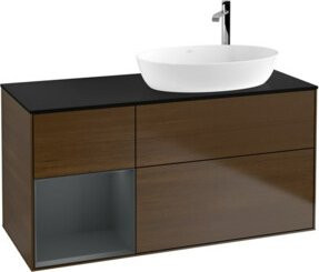 V&B Waschtischunterschrank Finion mit Wandbeleuchtung, Breite: 120 cm, Höhe: 50,1 cm, Tiefe: 50,1 cm - Bild 1