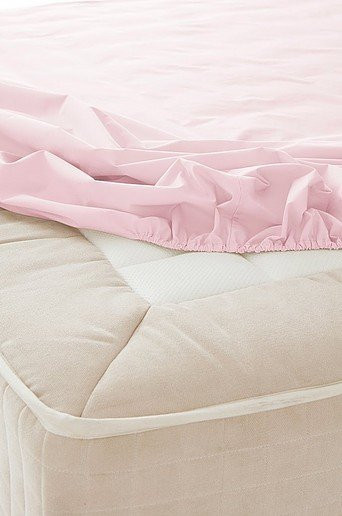 ZACK Spannbettlaken aus Bio-Baumwolle in Pink, Material: Percale - Bild 1