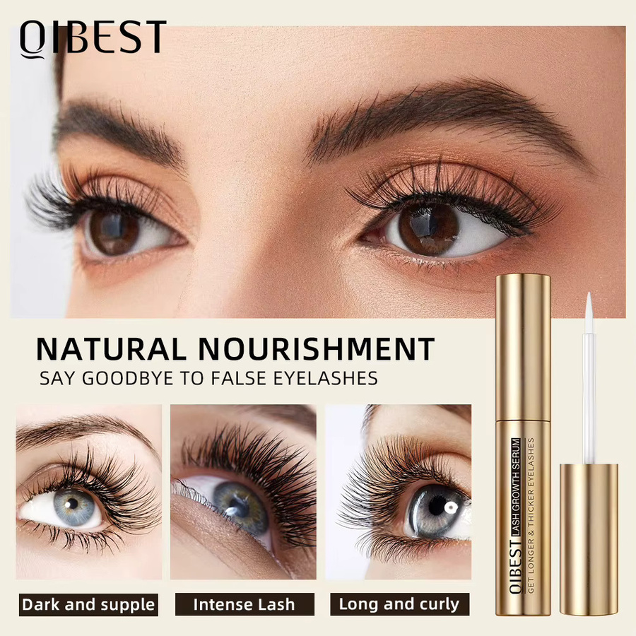 QIBEST Wimpernserum mit Vitamin E, Unisex - Bild 2
