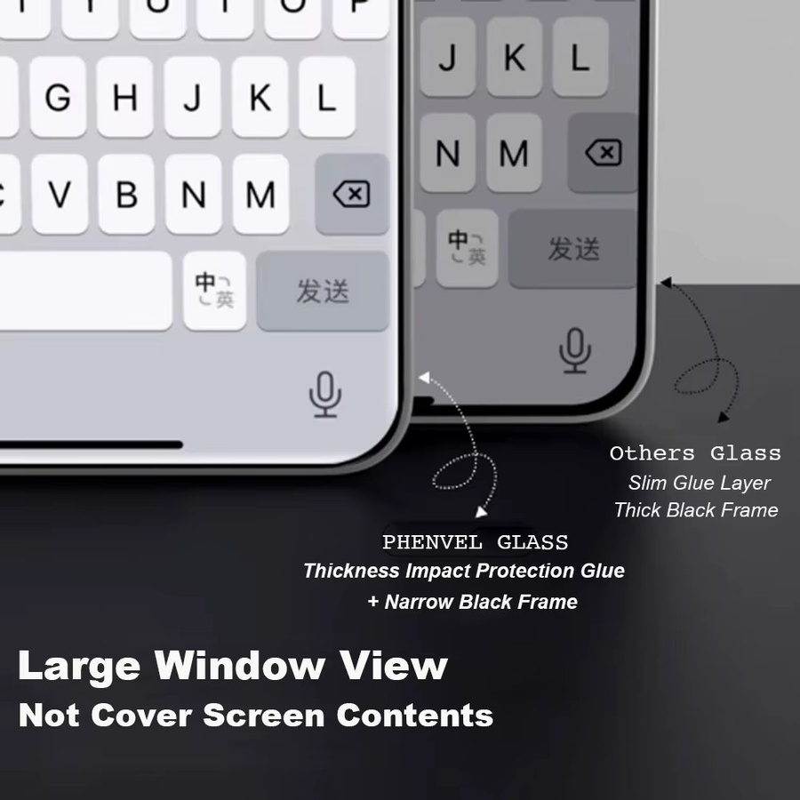 Oleophobes und blendfreies Schutzglas für Xiaomi Mi 14T Pro in Transparent - Bild 3