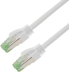 Nambo Patchkabel Cat6A Outdoor Ethernet LAN, Farbe: Weiß, Länge: 3,0 m - Bild 1